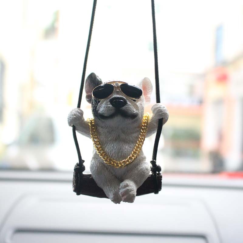 Cute Dog Anime Car Accessorie