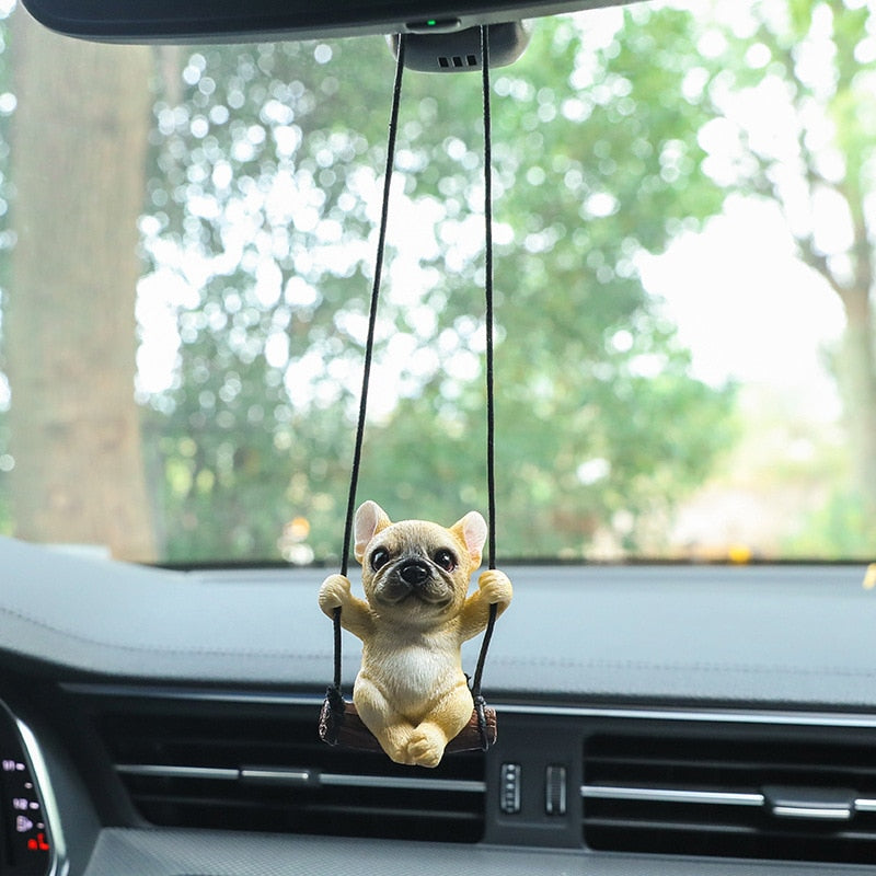 Cute Dog Anime Car Accessorie