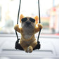 Cute Dog Anime Car Accessorie